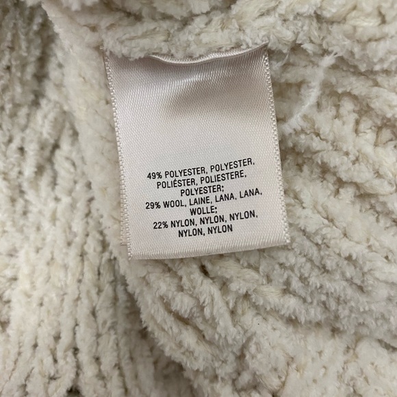 Anthro Moth xs/s oversized tunic sweater cableknit - Picture 10 of 10